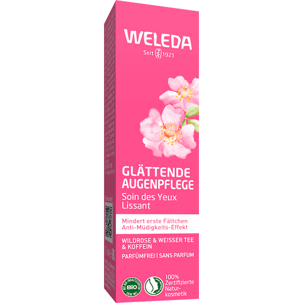 Augencreme glättend Wildrose WELEDA