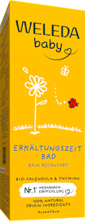 Baby Erkältungszeit Bad Calendula WELEDA baby