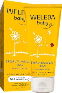 Baby Erkältungszeit Bad Calendula WELEDA baby