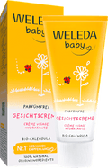 Baby Gesichtscreme Calendula, parfümfrei WELEDA baby