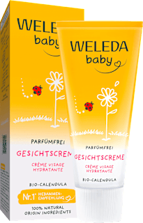 Baby Gesichtscreme Calendula, parfümfrei WELEDA baby