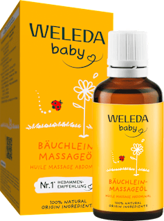 Baby Massageöl Bäuchlein WELEDA baby