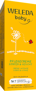Baby Pflegecreme Körper & Gesicht Calendula WELEDA baby