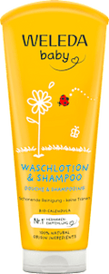 Baby Waschlotion & Shampoo Calendula WELEDA baby
