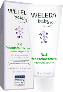 Baby Wundschutzcreme Med 3in1 Malve WELEDA baby
