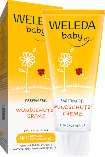 Calendula Wundschutzcreme parfümfrei WELEDA baby