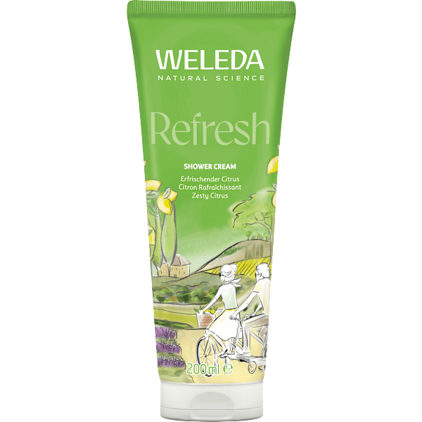 Cremedusche Refresh Citrus WELEDA
