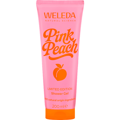 WELEDA Pink Peach shower gel, 200 ml