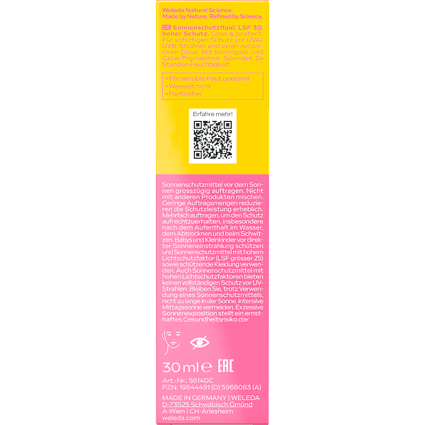 Fluid UV Glow LSF 30 WELEDA