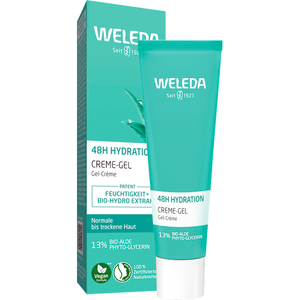 Gesichtscreme Gel 48H Hydration WELEDA