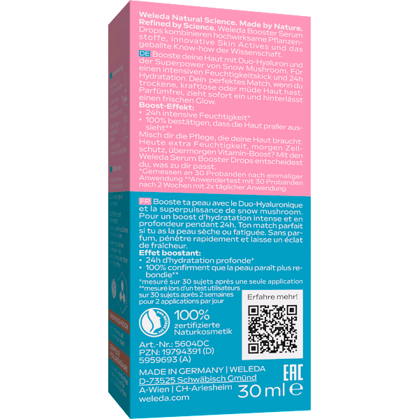 Gesichtsserum Drops Hyaluron WELEDA