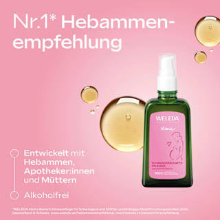 Pflegeöl Mama Schwangerschaft WELEDA Mama