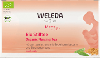 Stilltee Bockshornkleesamen & Zitronenverbene (20 Beutel) WELEDA Mama