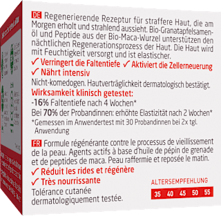 Nachtcreme straffend Granatapfel & Maca-Peptide WELEDA