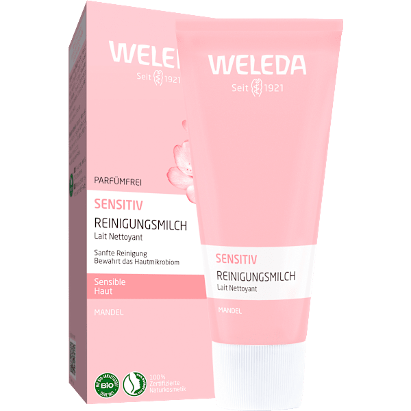 Reinigungsmilch sensitive Mandel WELEDA