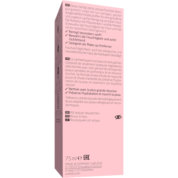 Reinigungsmilch sensitive Mandel WELEDA
