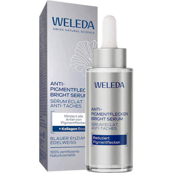 Serum Bright Anti-Pigmentflecken Blauer Enzian & Edelweiss WELEDA