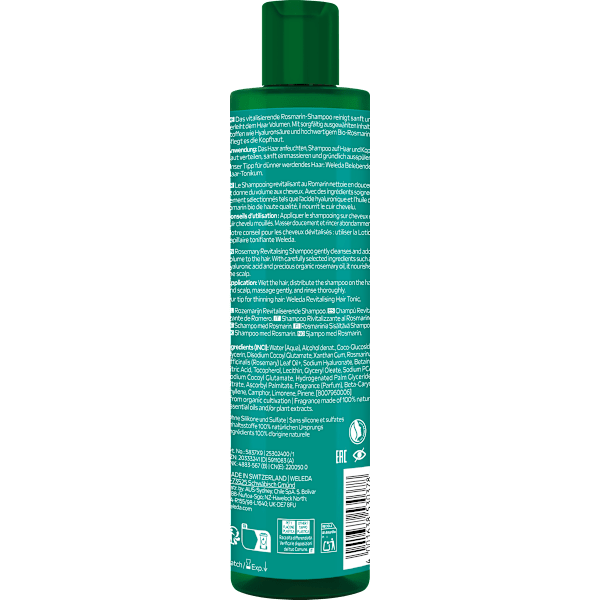 Shampoo Rosmarin Revitalising WELEDA