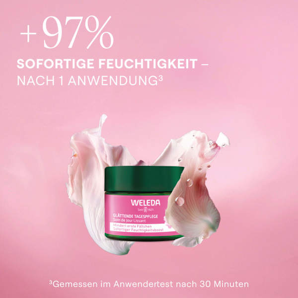Tagescreme glättend Wildrose WELEDA