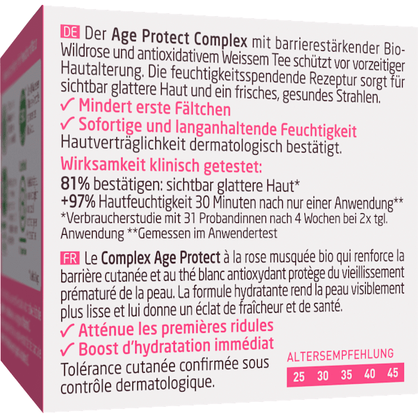 Tagescreme glättend Wildrose WELEDA