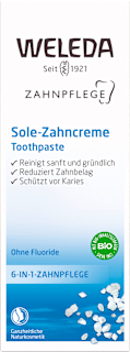 Zahnpasta Sole fluoridfrei WELEDA