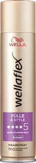 Haarspray Fülle & Style, Ultra starker Halt wellaflex