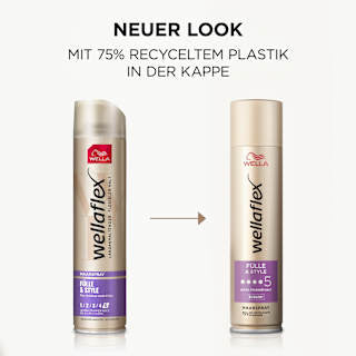Haarspray Fülle & Style, Ultra starker Halt wellaflex