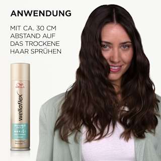 Haarspray Invisible Hold, Extra starker Halt wellaflex