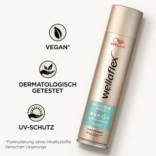 Haarspray Invisible Hold, Extra starker Halt wellaflex