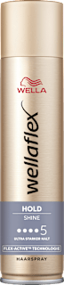 Haarspray Shine & Hold, Ultra starker Halt wellaflex