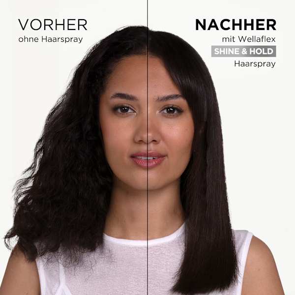 Haarspray Shine & Hold, Ultra starker Halt wellaflex