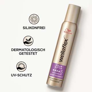 Schaumfestiger Fülle & Style, Ultra starker Halt wellaflex
