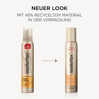 Schaumfestiger Locken & Wellen, Starker Halt wellaflex