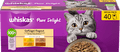 Nassfutter Katze Geflügel Ragout in Gelee, Pure Delight, Megapack (40x85 g) Whiskas