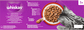 Nassfutter Katze, Klassische Auswahl in Sauce, Jumpopack (80x85 g) Whiskas