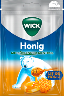 Bonbon, Honig mit Menthol WICK