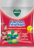 Gummidrops, Rachen Drachen Kirsche, gelatinefrei WICK