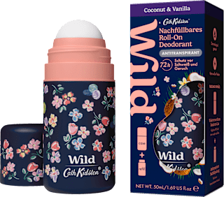 Antitranspirant Deo Roll-on Coconut & Vanilla + Nachfüllpack Wild