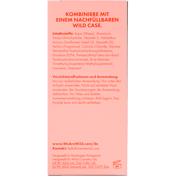 Antitranspirant Deo Roll-on Honey & Cactus Flower Nachfüllpack Wild