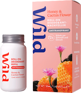 Antitranspirant Deo Roll-on Honey & Cactus Flower Nachfüllpack Wild