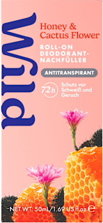 Antitranspirant Deo Roll-on Honey & Cactus Flower Nachfüllpack Wild