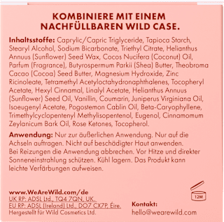 Deostick Amber & Oud Nachfüllpack Wild