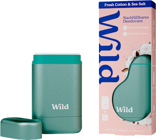 Deostick Fresh Cotton & Sea Salt + Nachfüllpack Wild