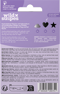Anti Pickel Patches Holo Clear Wild Stripes