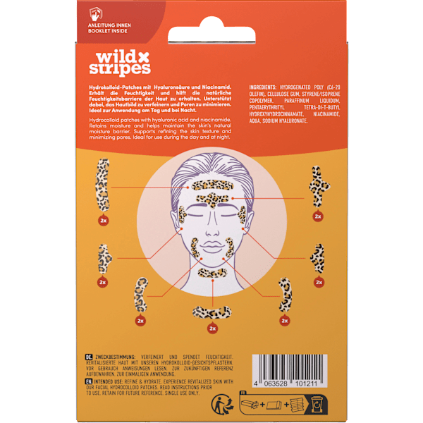 Facial Patches Leo Wild Stripes