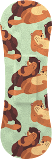 Geschenkset Pflaster Kinder Wild Stripes Cute Animals Wild Stripes