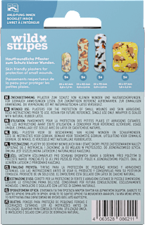 Geschenkset Pflaster Kinder Wild Stripes Cute Animals Wild Stripes