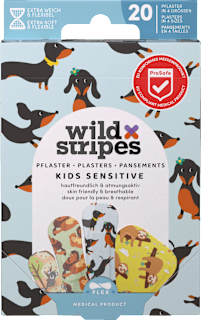 Geschenkset Pflaster Kinder Wild Stripes Cute Animals Wild Stripes