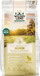 Trockenfutter Katze, Huhn mit Gartengemüse, Adult Wildes Land