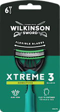 Einwegrasierer, Xtreme 3 Sensitive Comfort Flexible WILKINSON SWORD